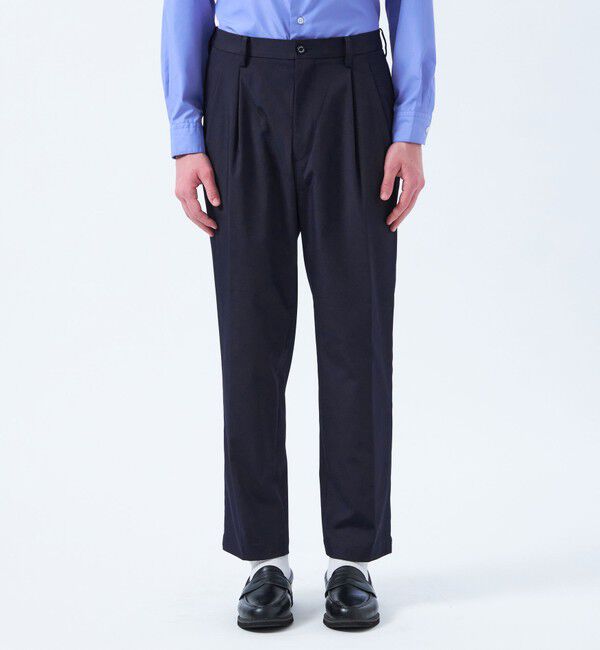 MACKINTOSH PHILOSOPHY「トロッター トラウザーズ #001（ナンバーワン）フラットギャバジン」|スラックス|