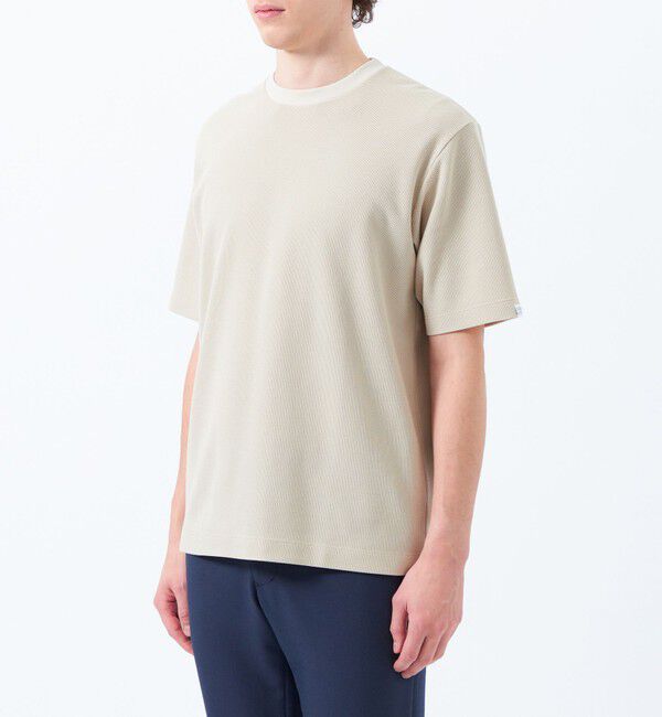 MACKINTOSH PHILOSOPHY「ミニケーブル クルーネックTシャツ」|Tシャツ・カットソー|