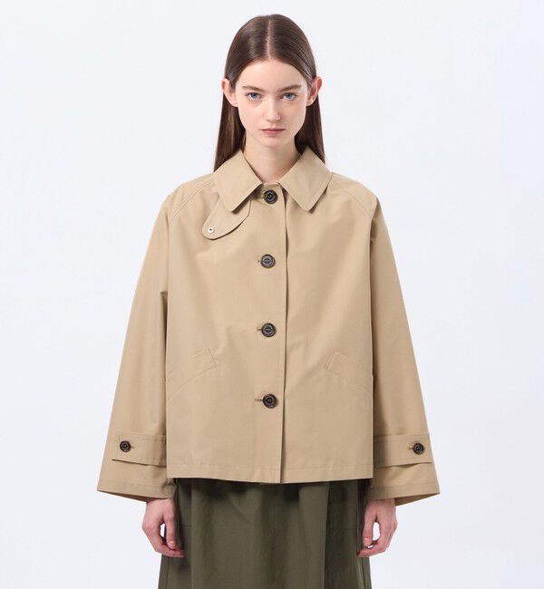 MACKINTOSH PHILOSOPHY「【WELBURY SHORT(ウェルベリーショート)】レインウェザークロス製」|ステンカラーコート|