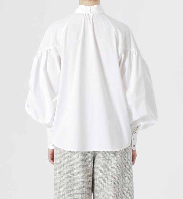  「ボリュームスリーブスカーフブラウス」|シャツ・ブラウス|