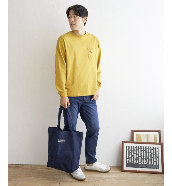 ikka「URBAN NATURE LIF ロゴワッペンポケロンT」|Tシャツ・カットソー|