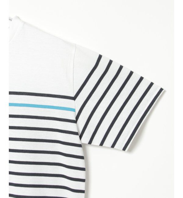 ikka「ボルテックスDRYボーダーTシャツ」|Tシャツ・カットソー|