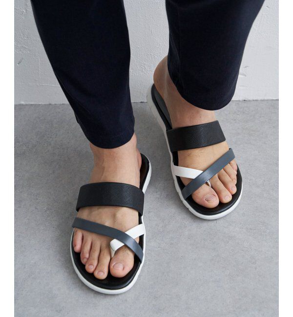 ikka「切り替えトングサンダル」|その他|