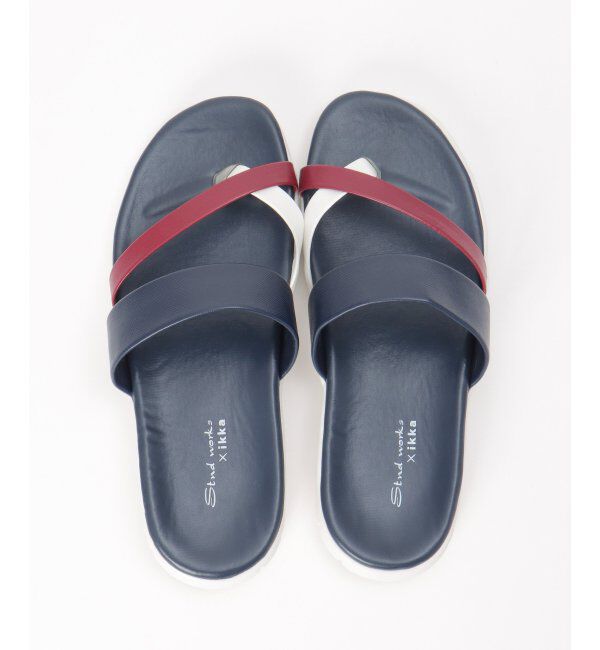 ikka「切り替えトングサンダル」|その他|