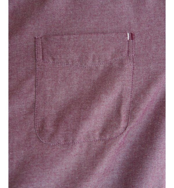 ikka「イージーケアネルスイスカラーボタンダウンシャツ」|シャツ・ブラウス|