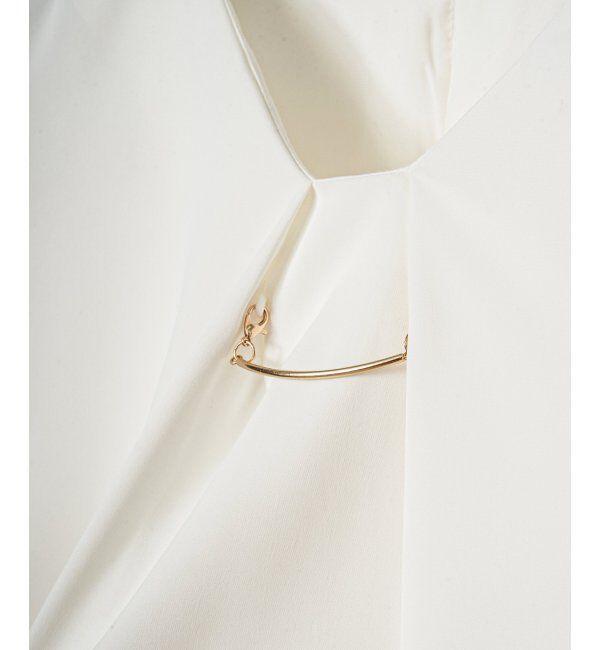 IKKA LOUNGE「3WAYボウタイ付きブラウス」|シャツ・ブラウス|