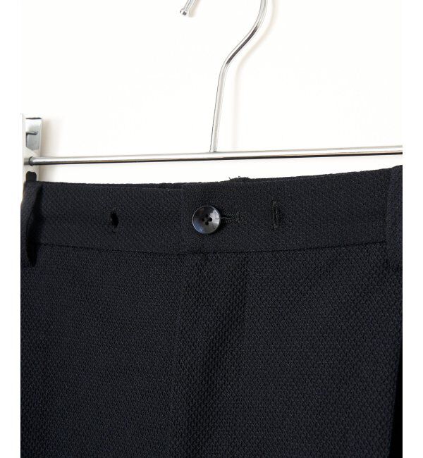 IKKA LOUNGE「【セットアップ対応】BLKライト鹿の子パンツ」|その他|