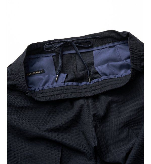 IKKA LOUNGE「【セットアップ対応】BLKライト鹿の子パンツ」|その他|