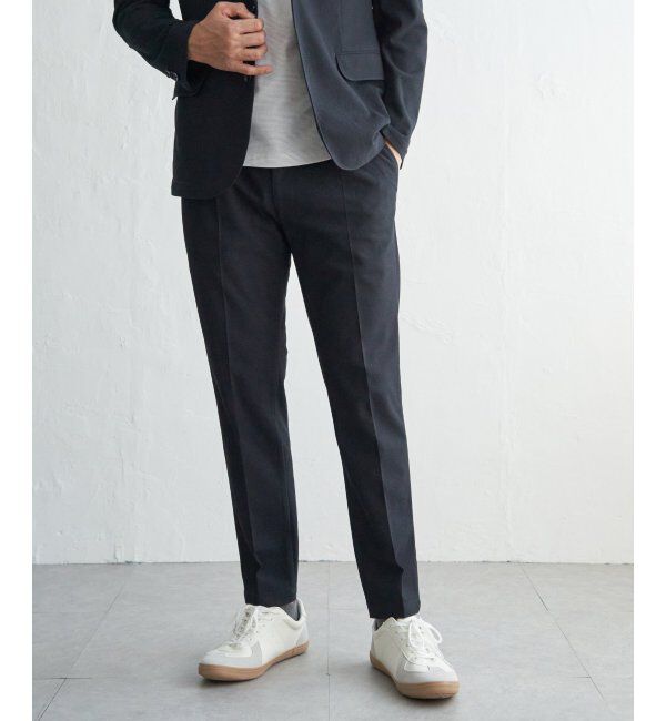 IKKA LOUNGE「【セットアップ対応】BLKライト鹿の子パンツ」|その他|ネイビーブルー