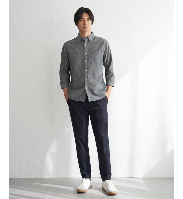 ikka「GOKU楽パンツ EASY STRETCH ピケ」|その他|