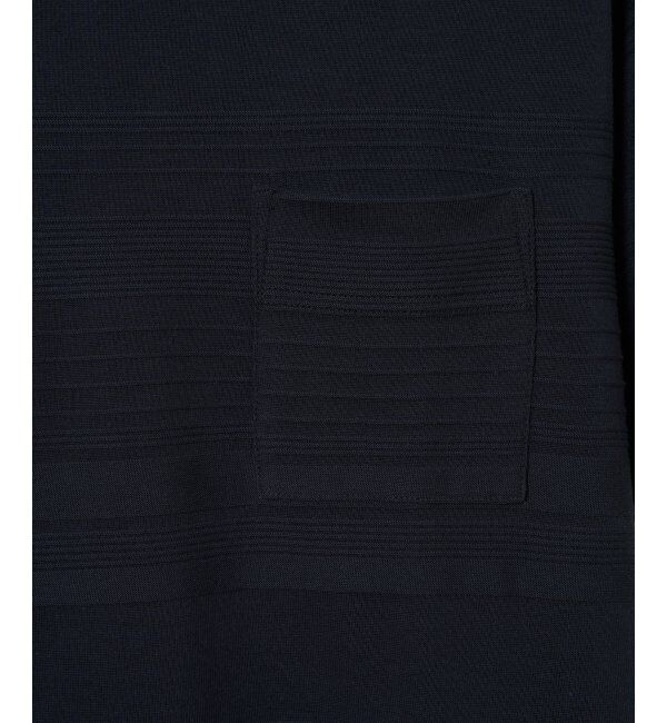 IKKA LOUNGE「冷感リップルボーダーT」|Tシャツ・カットソー|