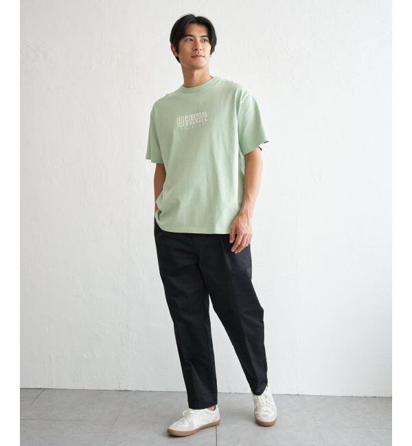 ikka「UNIVERSAL OVERALL ユニバーサルオーバーオール DAILYプリントTシャツ」|Tシャツ・カットソー|