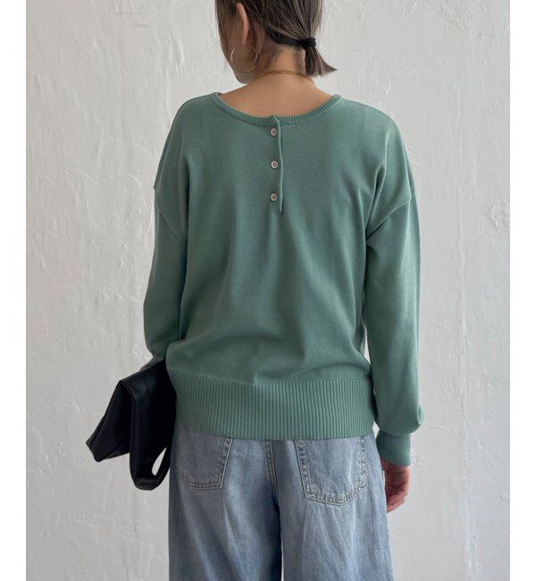 Lbc with Life「コットンタッチ2WAYヘンリーニット」|カーディガン|