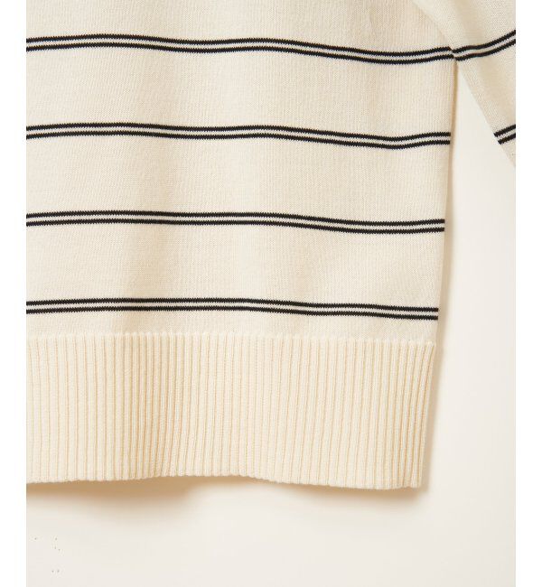 Lbc with Life「コットンタッチ2WAYヘンリーニット」|カーディガン|