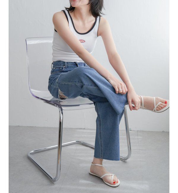 VENCE share style「STARTER BLACK LABEL スターターブラックレーベル ショートタンクトップ」|タンクトップ|