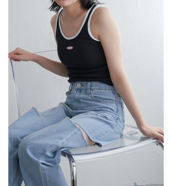 VENCE share style「STARTER BLACK LABEL スターターブラックレーベル ショートタンクトップ」|タンクトップ|