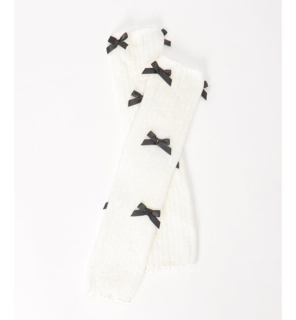 VENCE share style「ミニリボンレッグカバー」|ソックス|