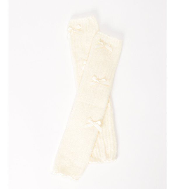 VENCE share style「ミニリボンレッグカバー」|ソックス|