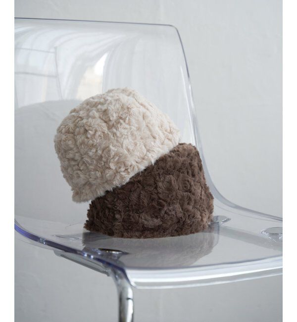 VENCE share style「ファーカールロシアンハット」|その他|