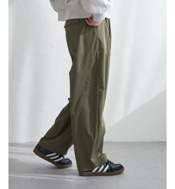 VENCE share style「タックコクーンパンツ」|デニム|