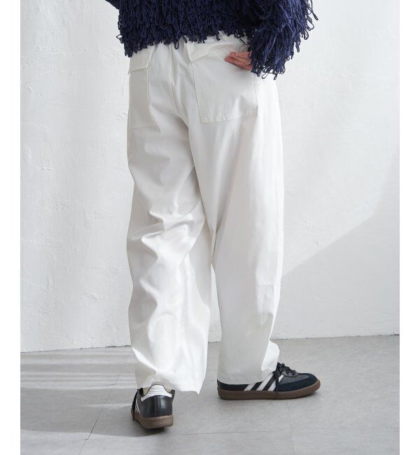 VENCE share style「タックコクーンパンツ」|デニム|