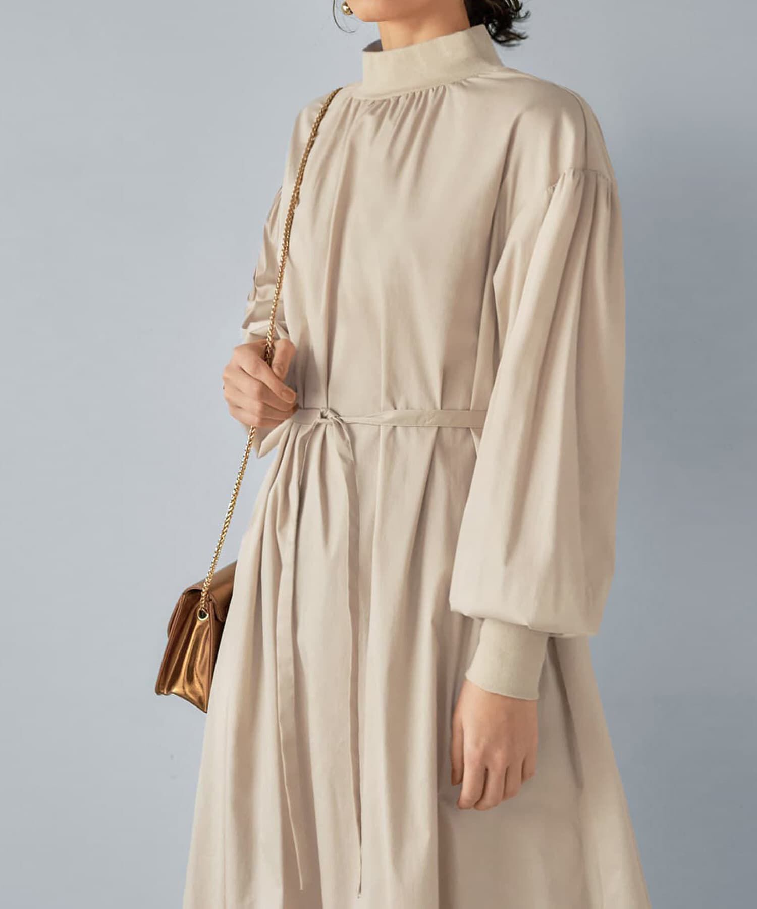 STYLE DELI「【LUXE】リブポイントロングワンピース」|ワンピース|