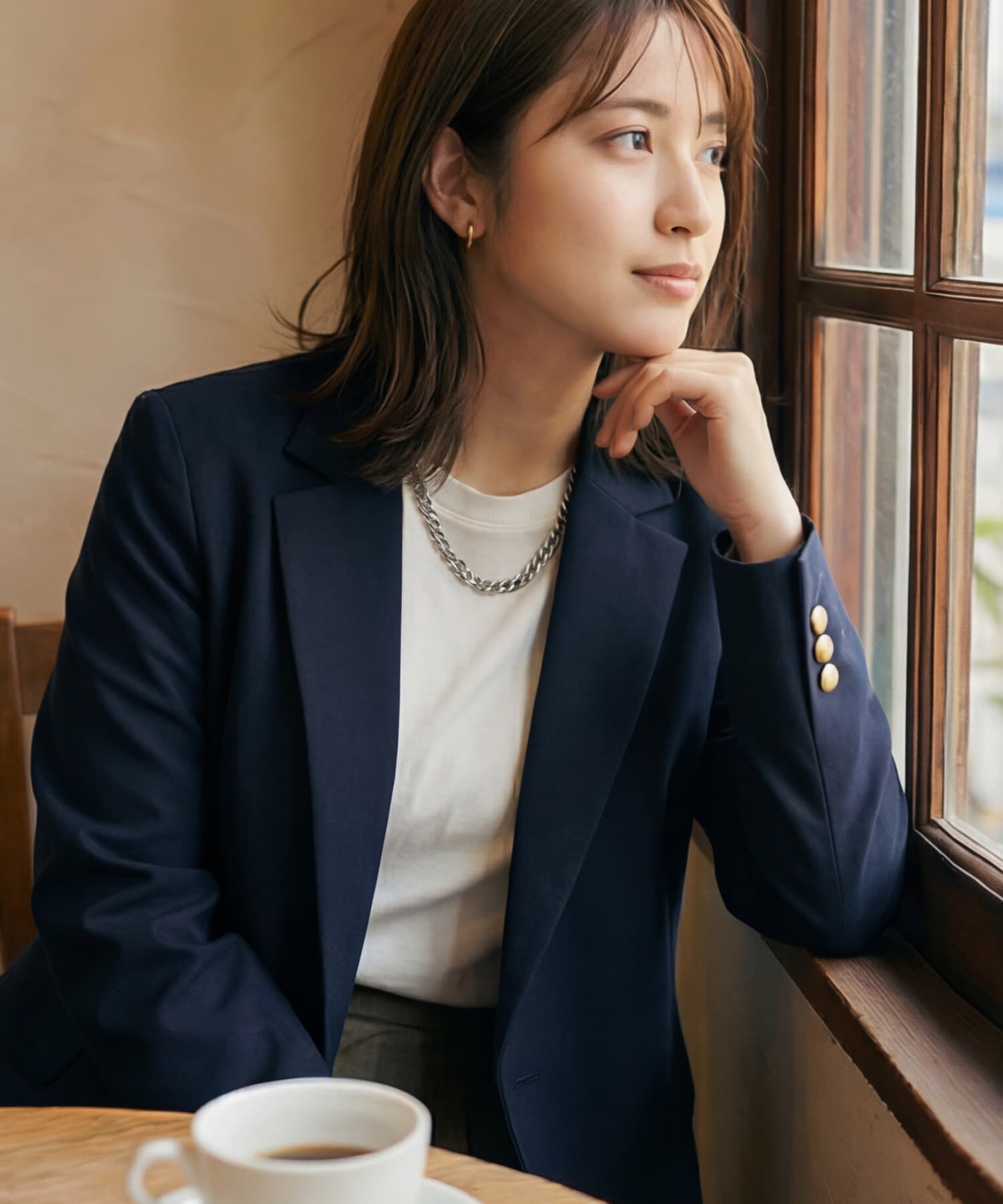 STYLE DELI「【DELI by】ステンレスフィガロチェーンネックレス」|ネックレス|