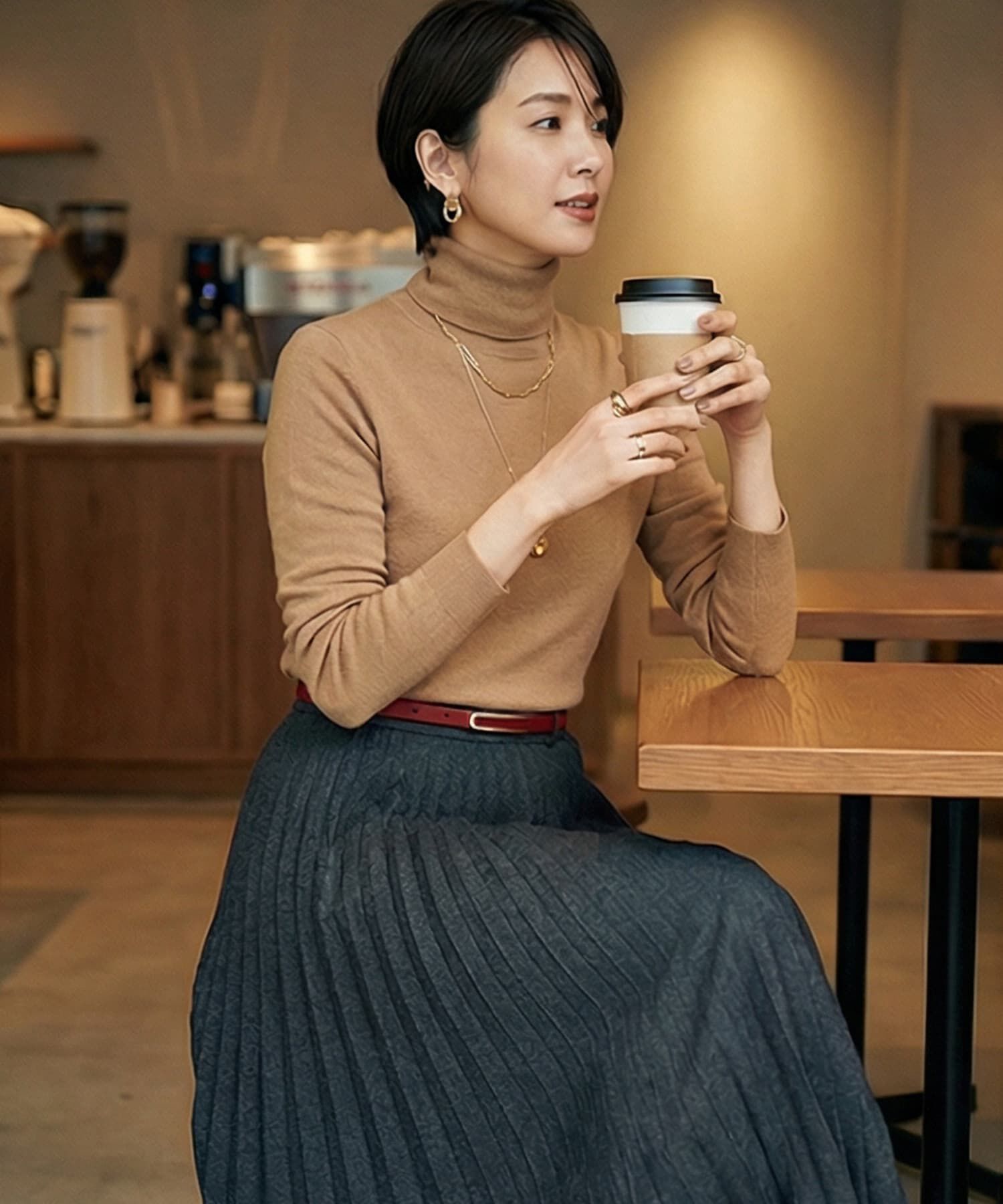 STYLE DELI「【DELI by】スリムクラシックリアルレザーベルト」|ベルト|