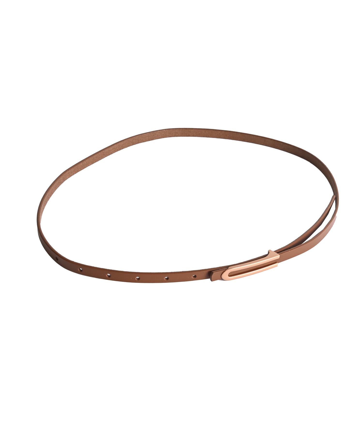 STYLE DELI「【DELI by】スリムクラシックリアルレザーベルト」|ベルト|