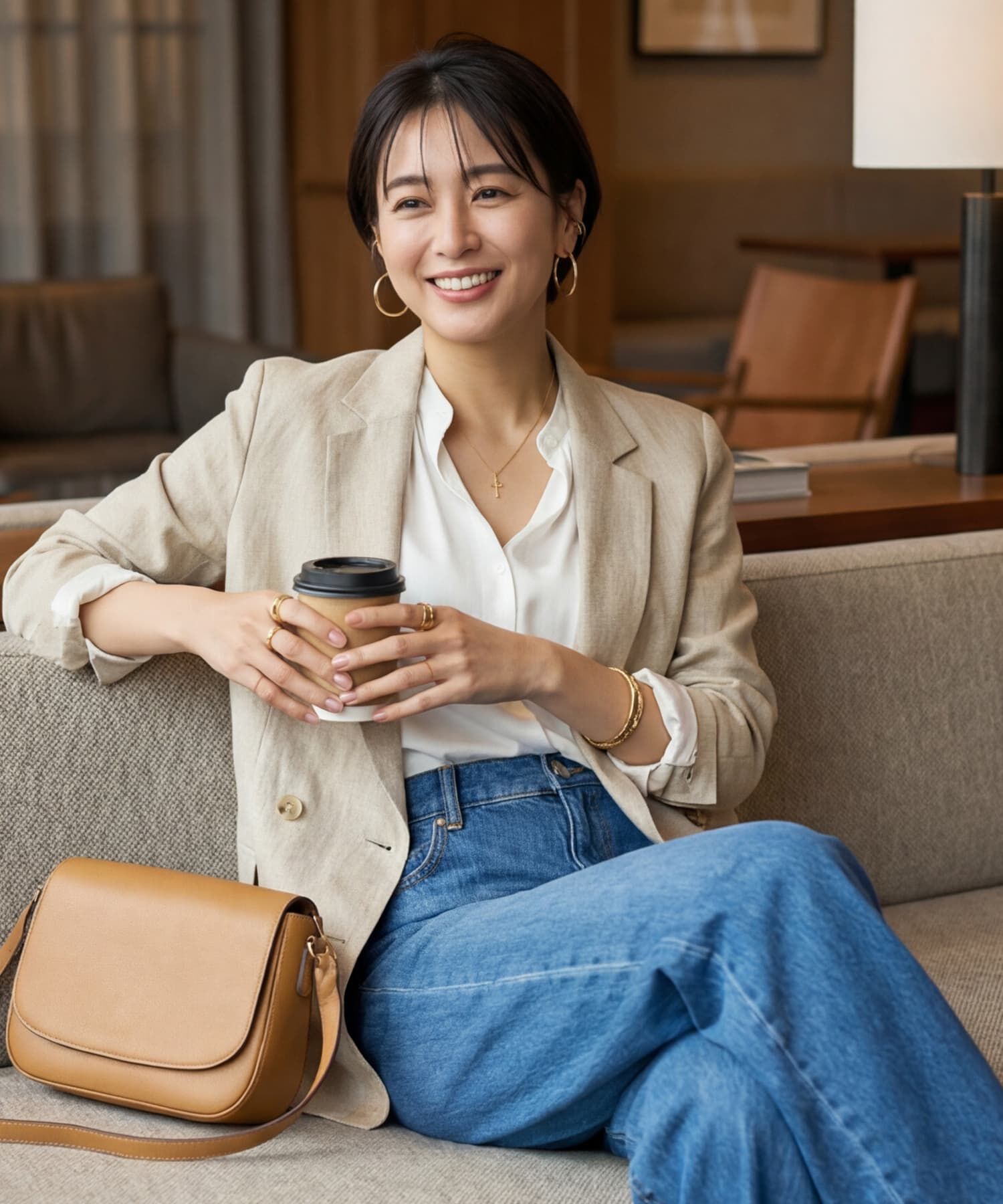 STYLE DELI「【DELI by】クロス・チェーンネックレス」|ネックレス|