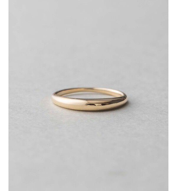 ete「[レイヤード] K18YG バブル リング」|リング|イエローゴールド