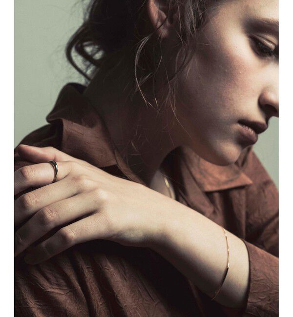 ete「[レイヤード] K18YG バブル リング」|リング|