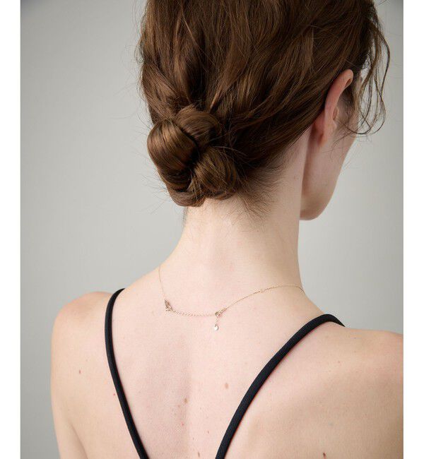 ete「K18 引き輪付アジャスター」|ネックレス|