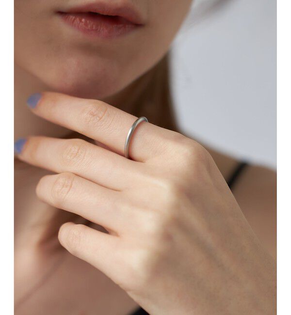 ete「[レイヤード] PT900 ヘイジー リング」|リング|