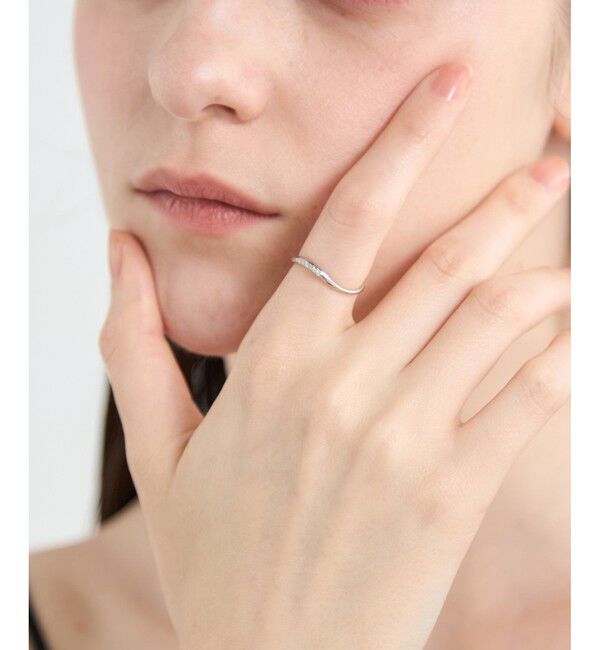 ete「[デイリープラチナ] PT501 ダイヤモンド リング」|リング|