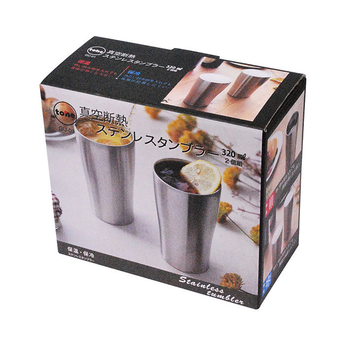 BACKYARD FAMILY「タンブラー 保温 保冷 通販 2個セット ブランド tone 真空断熱 ステンレス シンプル」|グラス・マグカップ|