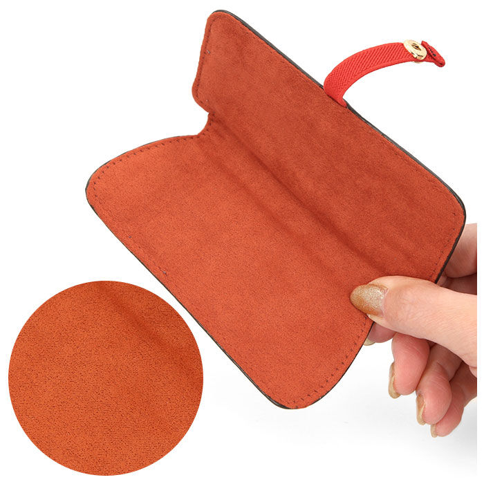 BACKYARD FAMILY「メガネケース スリム 通販 スエード調 レザー調 眼鏡ケース 薄い うすい メガネカバー めがね」|その他|