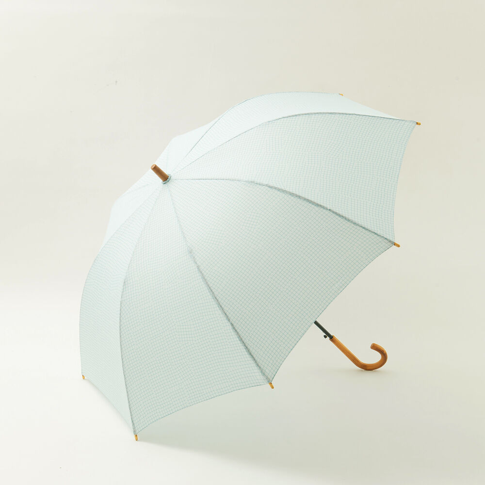 BACKYARD FAMILY「392 plus m 傘 メンズ 通販 サンキューニプリュスエム 65 大きめ 長傘 65cm」|傘|ホワイト1