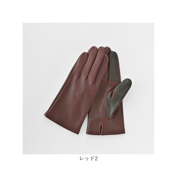 BACKYARD FAMILY「クロダ 手袋 レディース 通販 グローブ 手ぶくろ スマートフォン対応 スマホ 対応 レザー 革」|手袋|