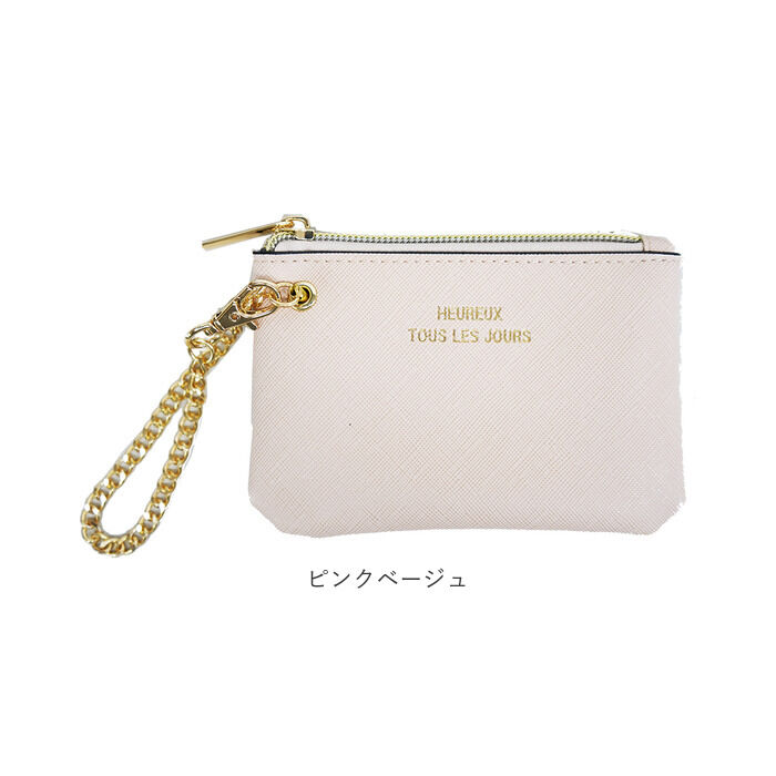 BACKYARD FAMILY「パスケース レディース リール付き 通販 定期入れ リール付きパスケース パスポーチ 小銭入れ」|定期入れ|