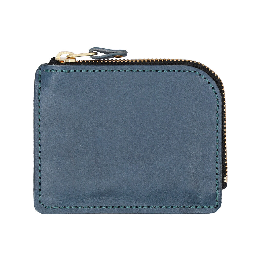 BACKYARD FAMILY「ミニ財布 本革 通販 薄型 財布 ミニウォレット ショートウォレット 小銭入れ コインケース」|コインケース|ブルー1