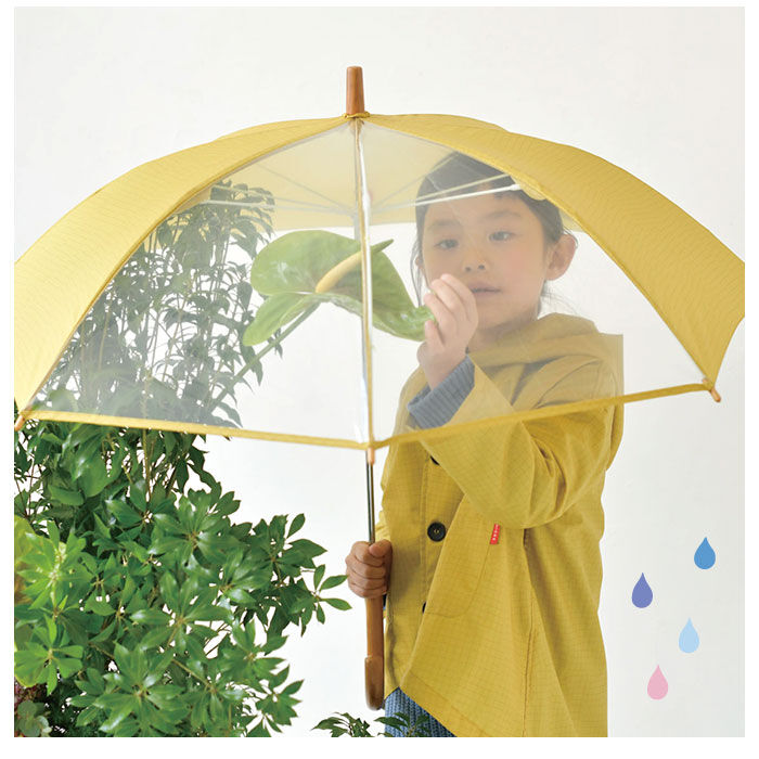 BACKYARD FAMILY「サンキューニプラスエム 392 plus m 傘 キッズ 子供用 55cm 通販 45cm 北欧風」|傘|