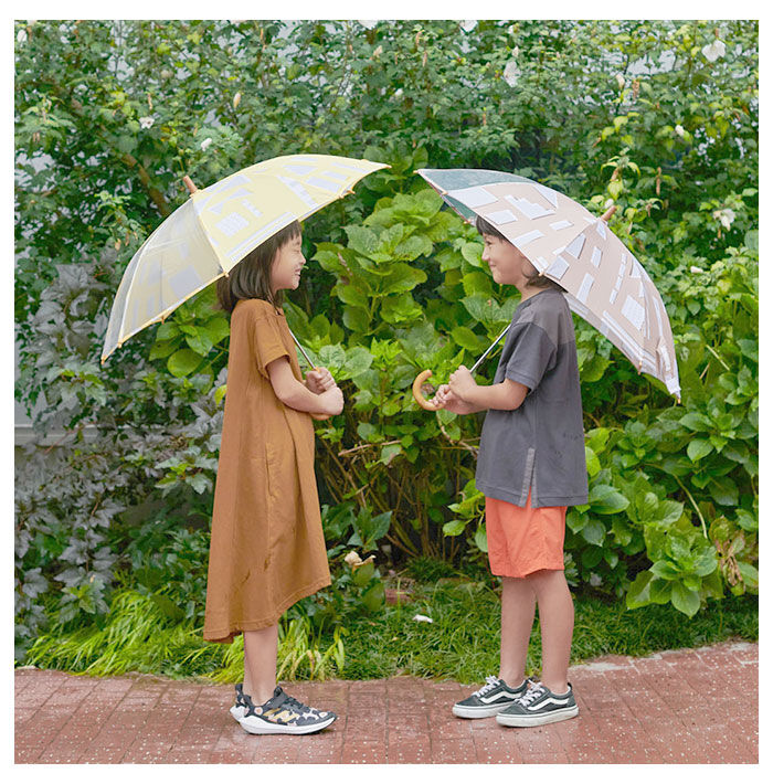 BACKYARD FAMILY「サンキューニプラスエム 392 plus m 傘 キッズ 子供用 55cm 通販 45cm 北欧風」|傘|