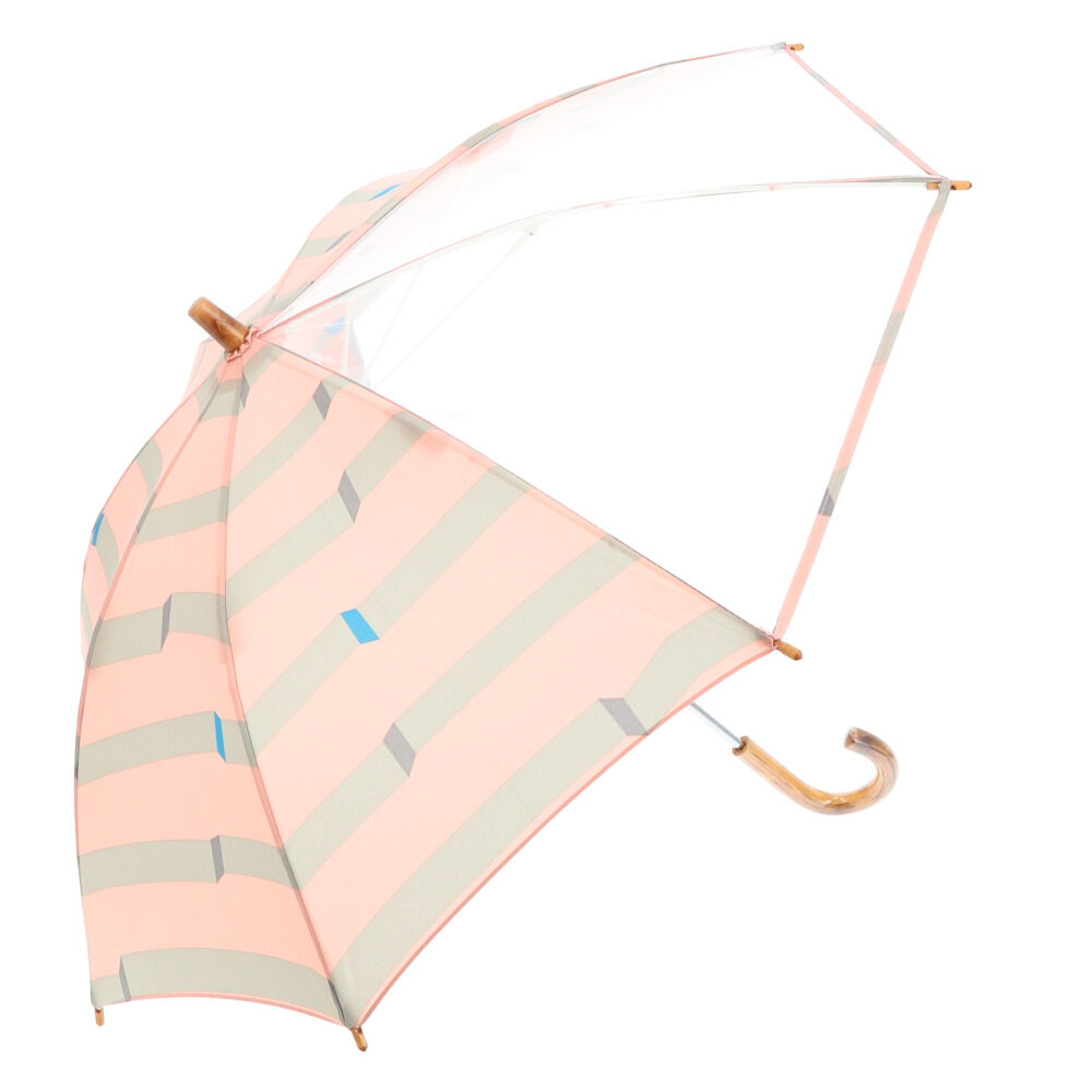 BACKYARD FAMILY「サンキューニプラスエム 392 plus m 傘 キッズ 子供用 55cm 通販 45cm 北欧風」|傘|ピンク1