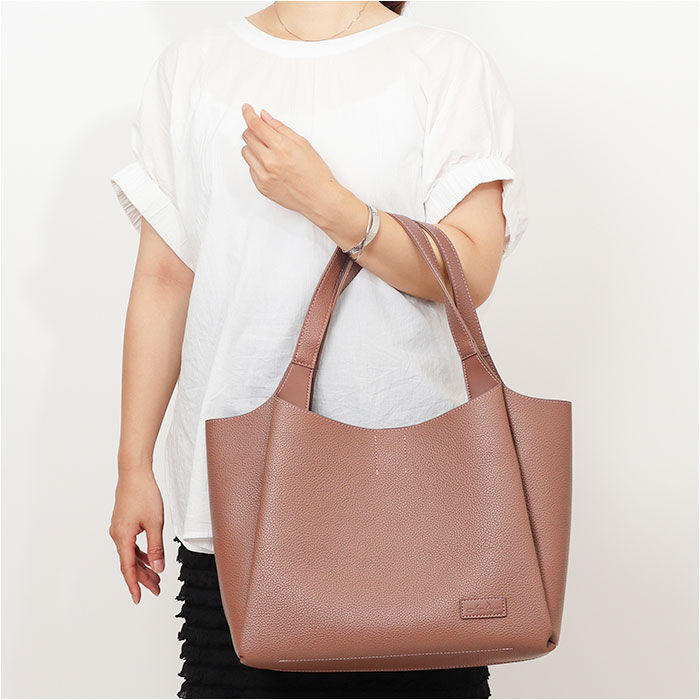 BACKYARD FAMILY「lizdays リズデイズ PUレザー トートバッグ 大容量 通販 トートバック トート 肩掛け」|トートバッグ|