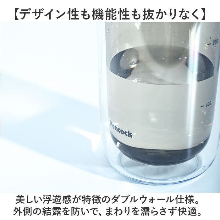 BACKYARD FAMILY「ピーコック Peacock 水筒 PPB-50 通販 クリアボトル キャップタイプ 480ml」|食器・キッチングッズ|