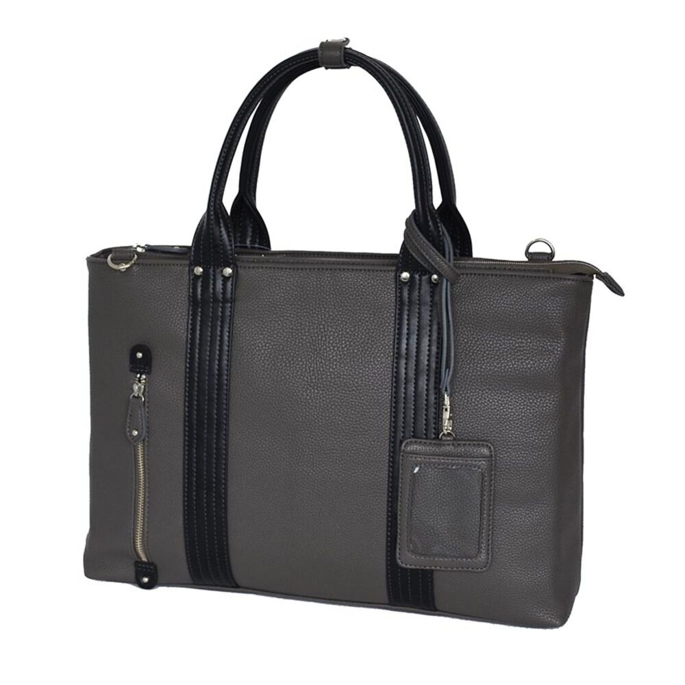 BACKYARD FAMILY「ビジネスバッグ メンズ A4 2way 通販 ビジネスバック ブリーフケース トートバッグ」|ビジネスバッグ|グレー1