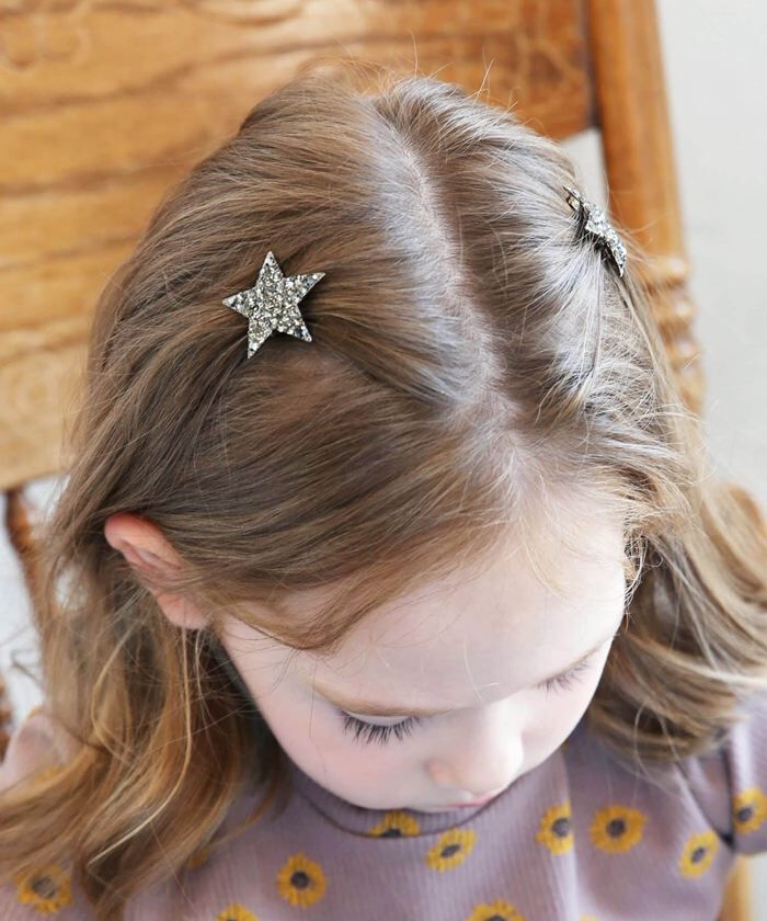 BACKYARD FAMILY「キッズ ヘアピン 星 通販 髪飾り 磁石 マグネット 子供 子ども こども 女の子 おしゃれ」|その他|