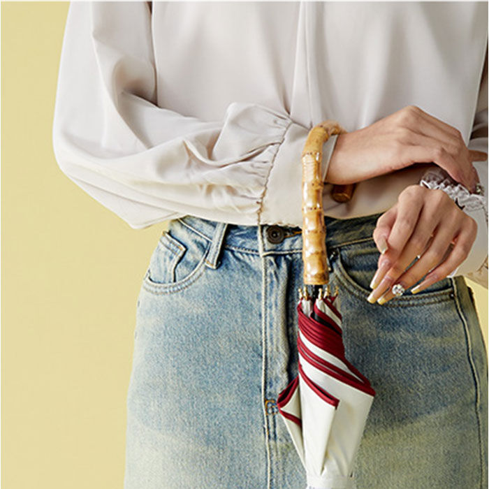 BACKYARD FAMILY「キザワ 日傘 ショート丈 通販 KIZAWA M55HB081API 長傘 ショート丈日傘 傘」|傘|