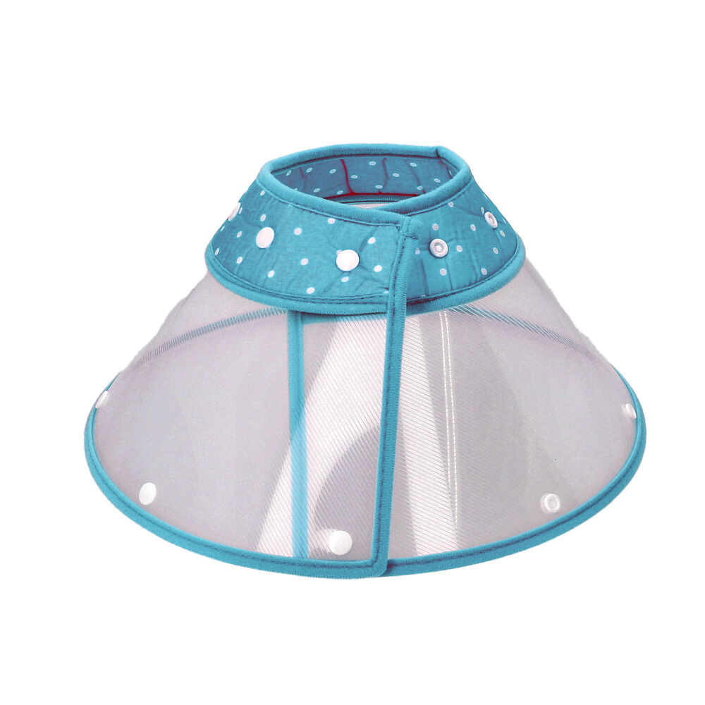 BACKYARD FAMILY「エリザベスカラー 犬 猫 ベル型 XL 通販 猫用エリザベスカラー 犬用エリザベスカラー ソフト」|その他|ブルー1